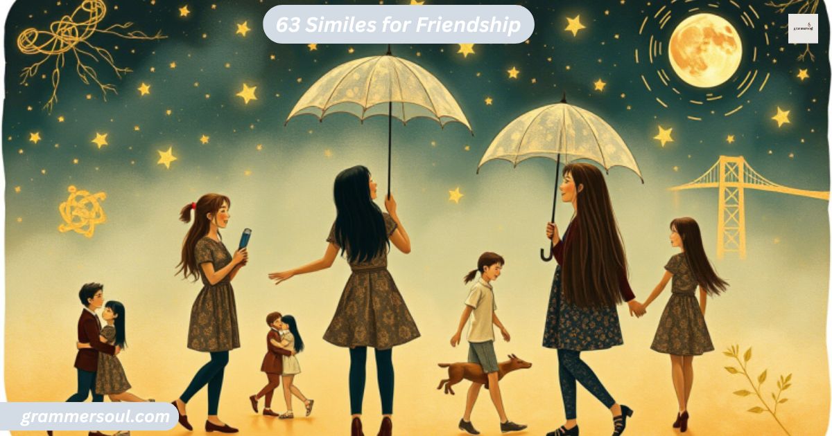 63 Similes for Friendship