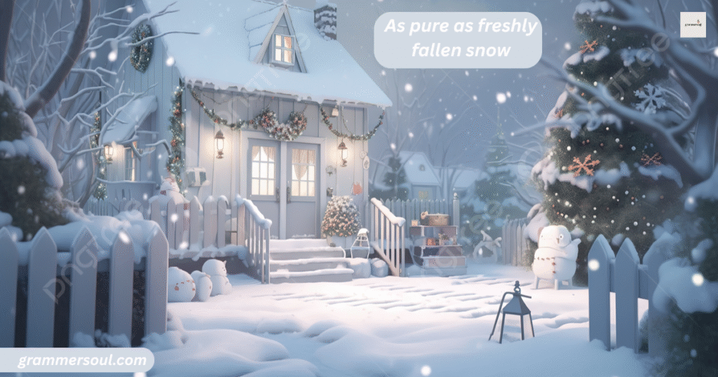 As enchanting as a winter wonderland