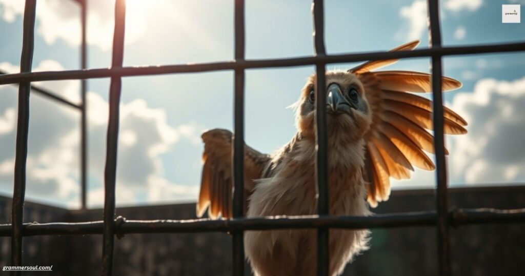 As restless as a caged bird
