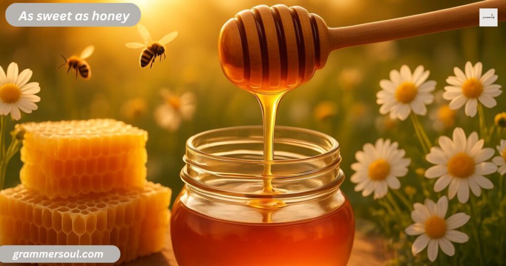 As sweet as honey