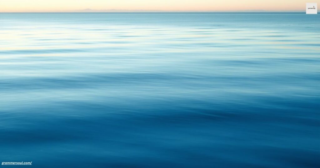 Cool as a calm sea