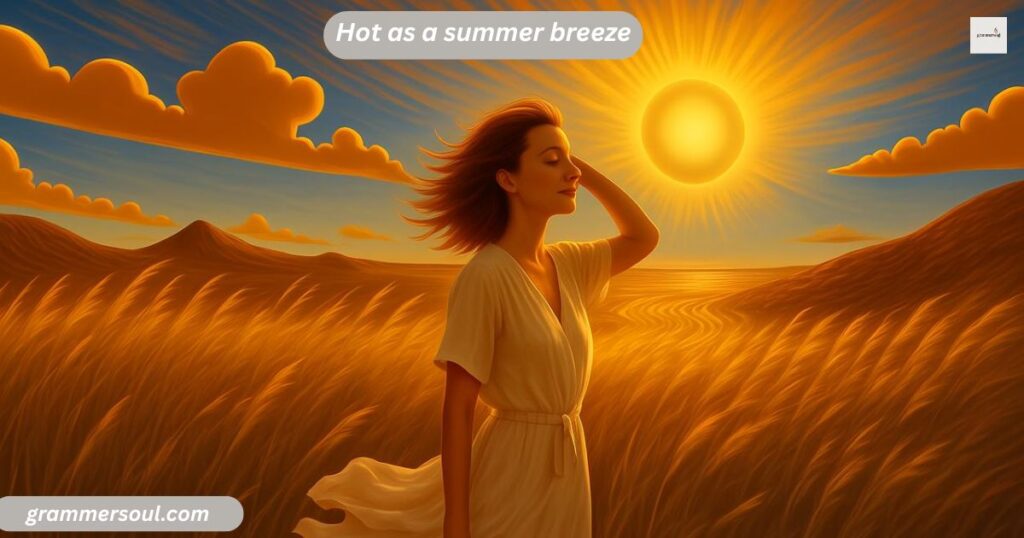 Hot as a summer breeze