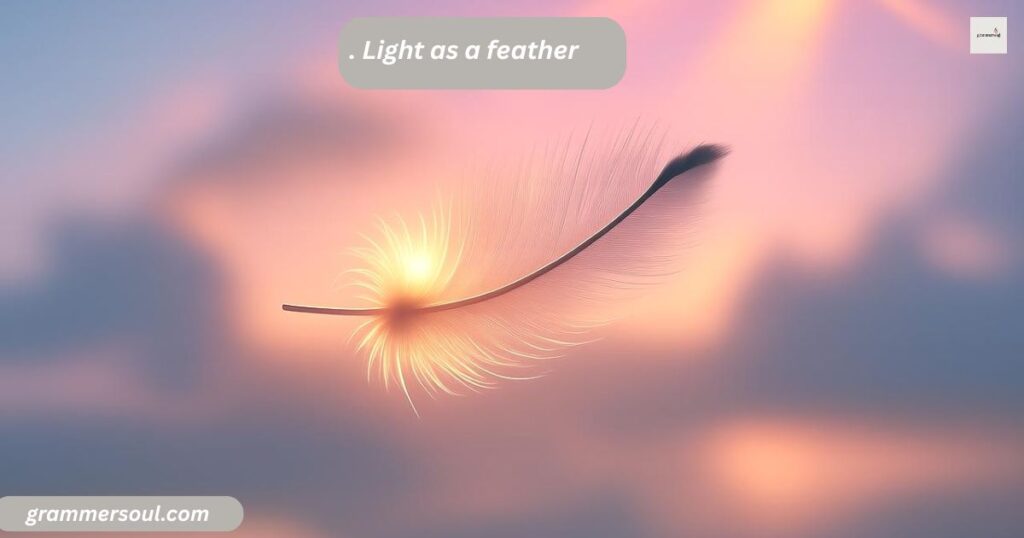 Light as a feather