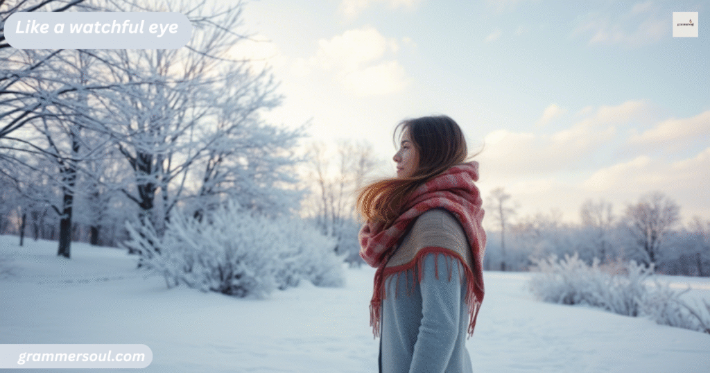 As cool as a winter breeze