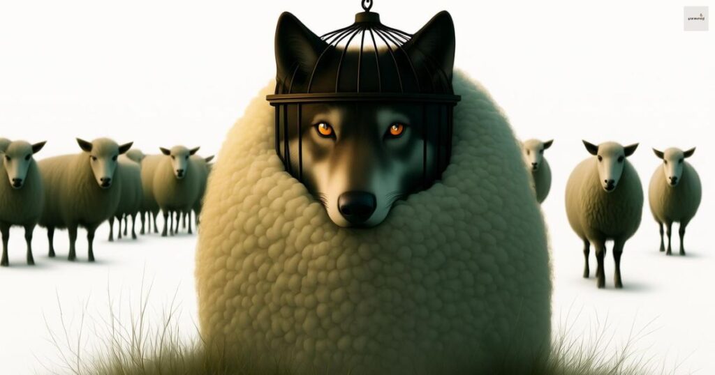 Like a wolf in sheep’s clothing