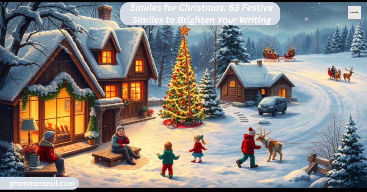 Similes for Christmas: 63 Festive Similes to Brighten Your Writing