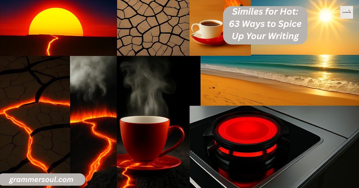 Similes for Hot: 63 Ways to Spice Up Your Writing