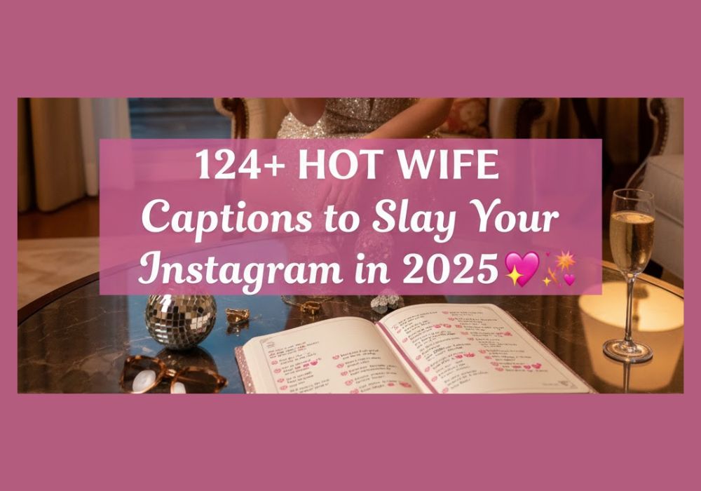 124+ Hot Wife Captions to Slay Your Instagram in 2025💃💖
