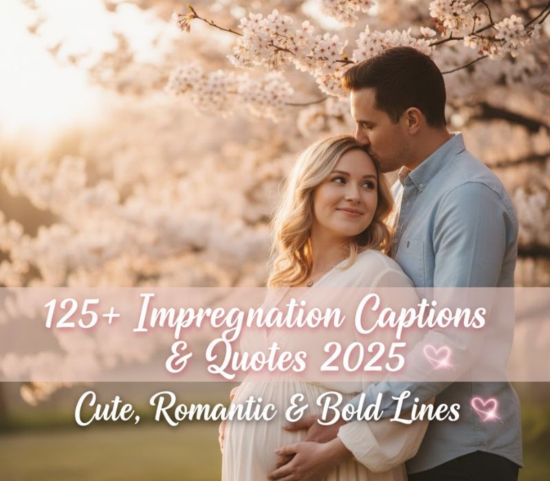 125+ Impregnation Captions & Quotes 2025 💕 | Cute, Romantic & Bold Lines