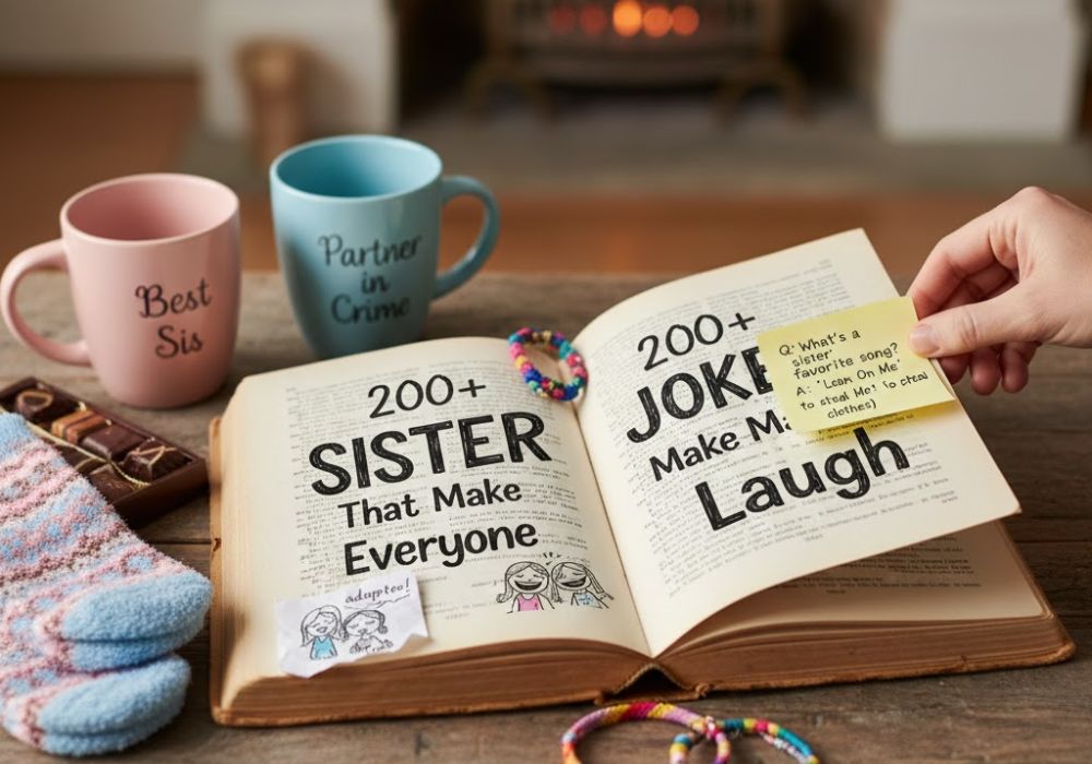 200+ Sister Jokes That Make Everyone Laugh