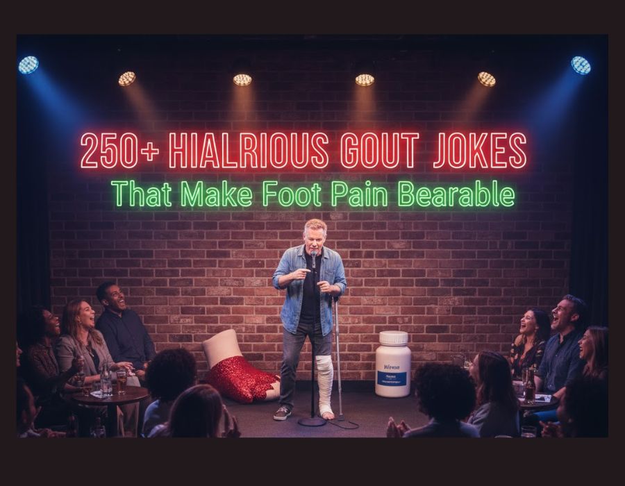 250+ Hilarious Gout Jokes That Make Foot Pain Bearable