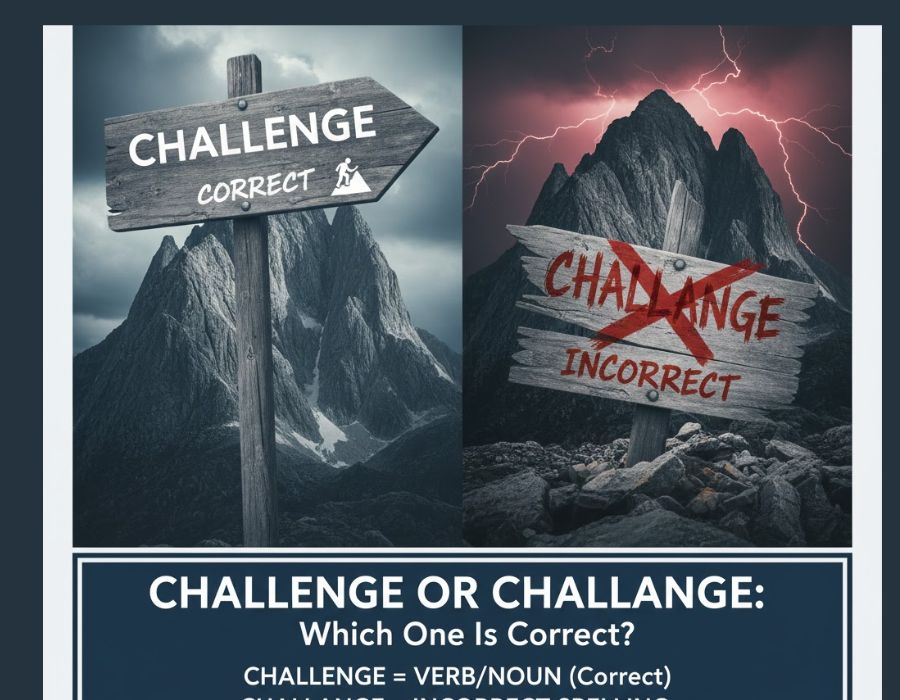 Challenge or Challange: Which One Is Correct?
