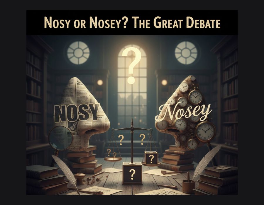 Nosy or Nosey? The Great Debate