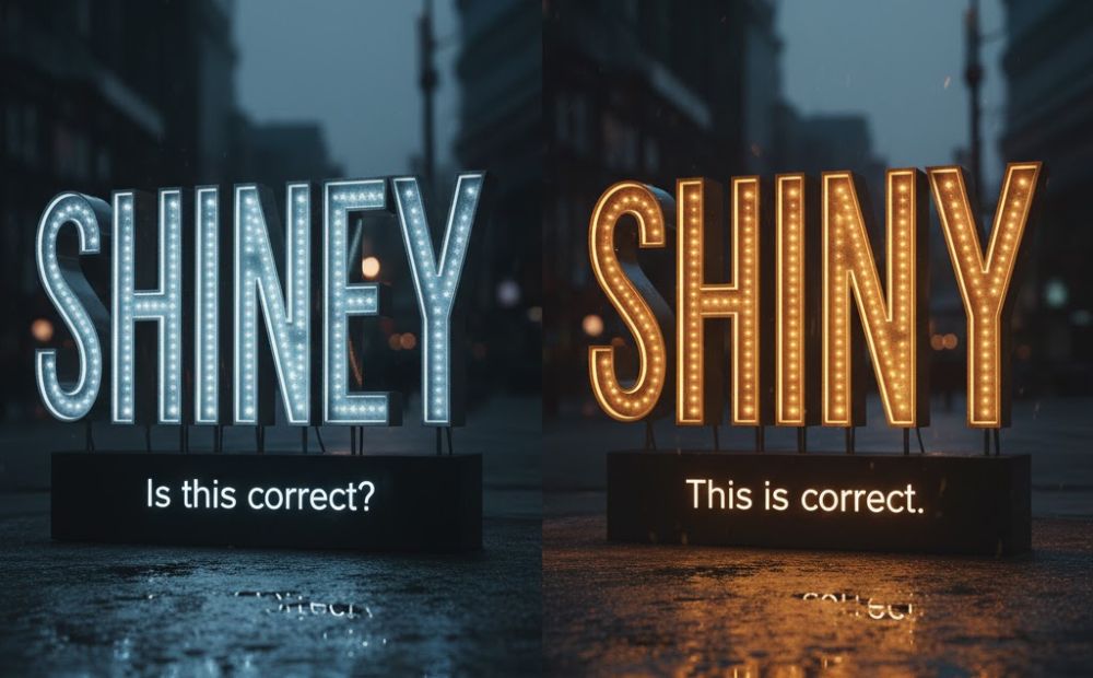 Shiney or Shiny: Which Spelling Is Correct?
