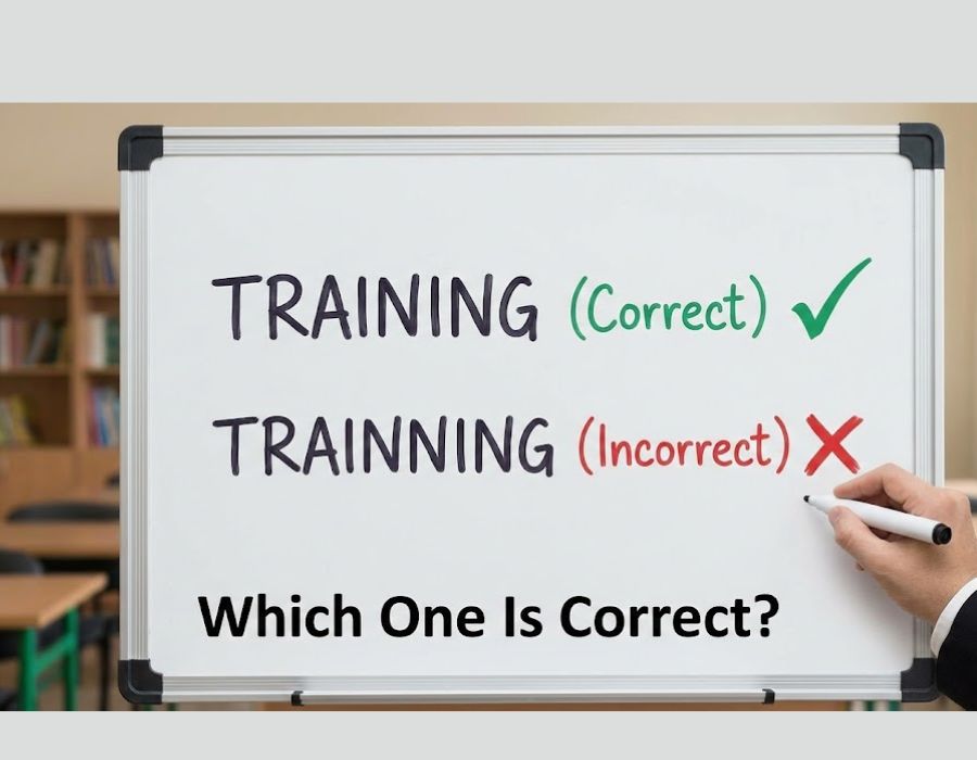Training or Trainning: Which One Is Correct?